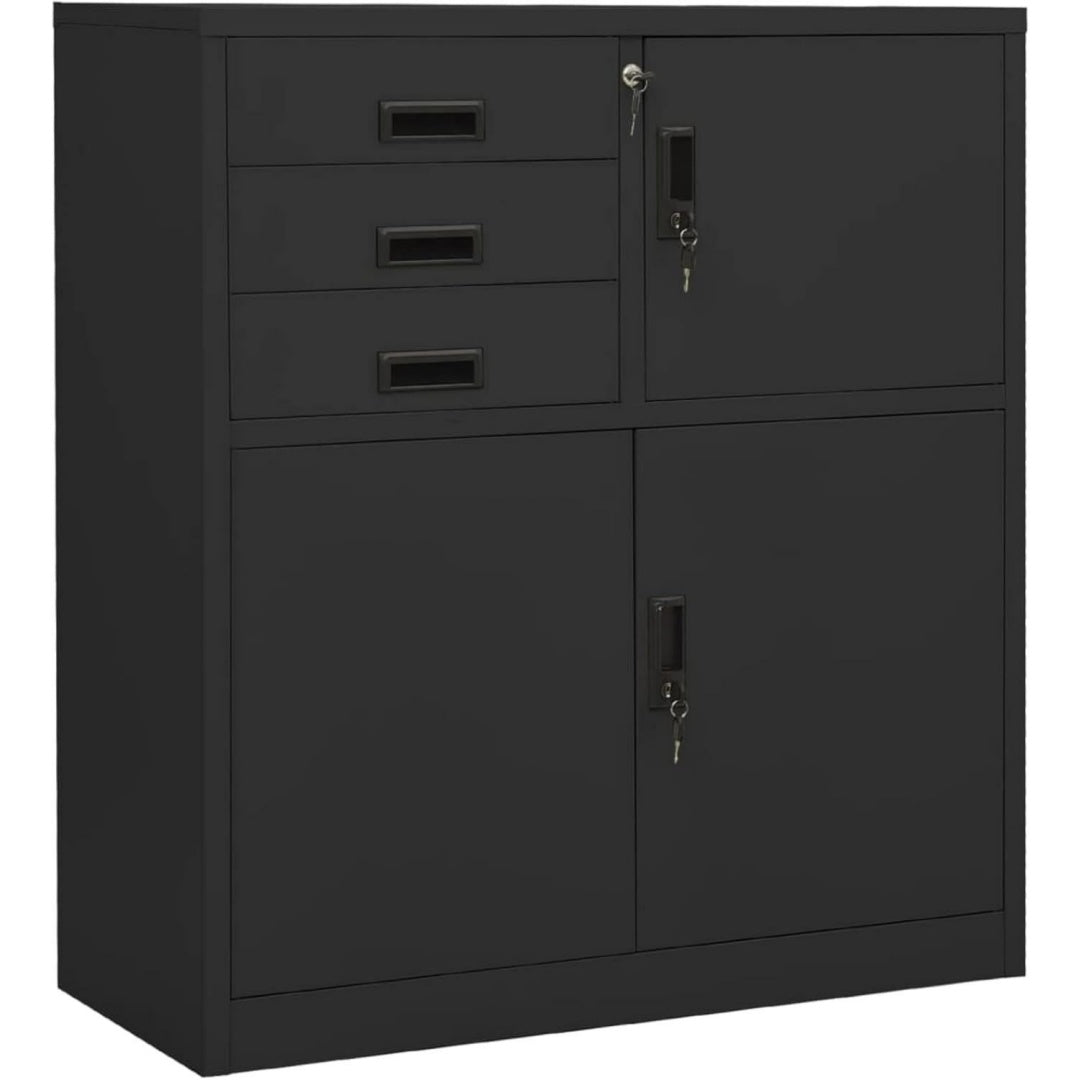 armadi archivio antracite per letto resistente