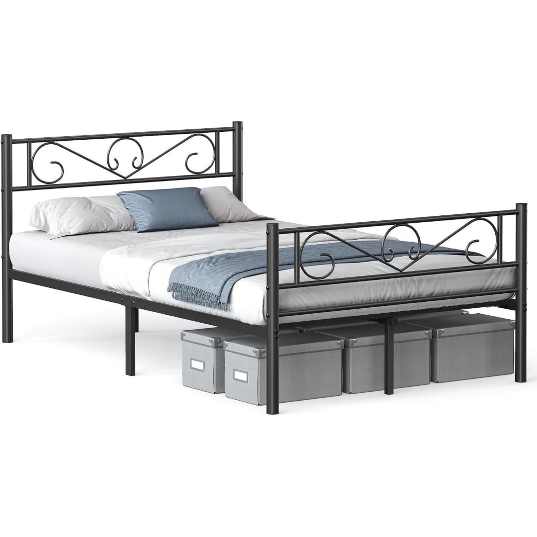 strutture letto nero per resistente 4