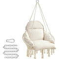 sedie sospese bianco relax per letto