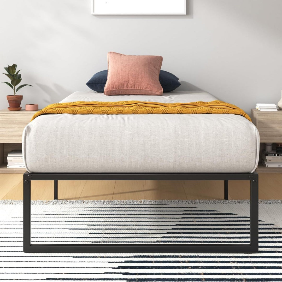 strutture letto nero per 5