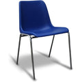 sedie per sala d'attesa blu 2